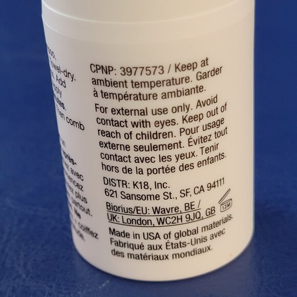 NEW K18 Leeave In Hair Mask .5 Ounces - Picture 5 of 16